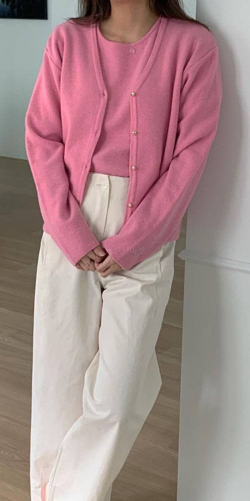 COMEHERE - Korean Children Fashion - #Kfashion4kids - Bangada Tee Cardigan Set - 2