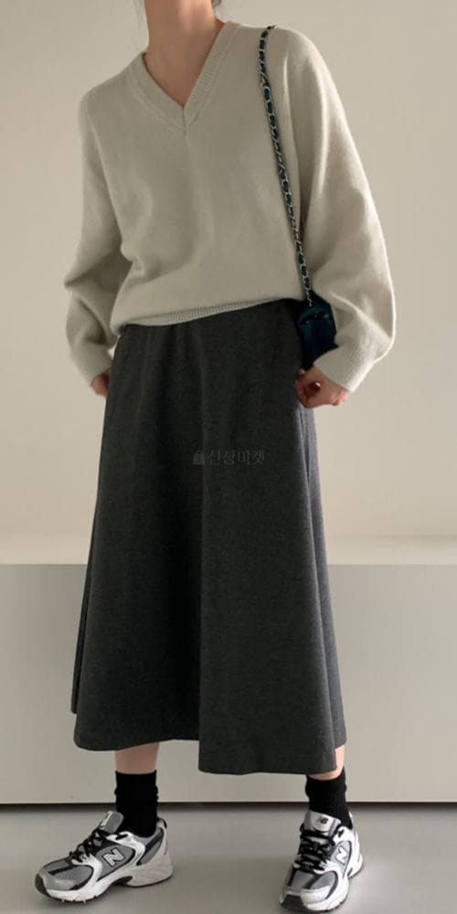 COMEHERE - Korean Children Fashion - #Kfashion4kids - Diff Whole Gament Knit Tee - 2