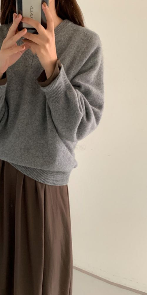 COMEHERE - Korean Children Fashion - #Kfashion4kids - Diff Whole Gament Knit Tee - 4