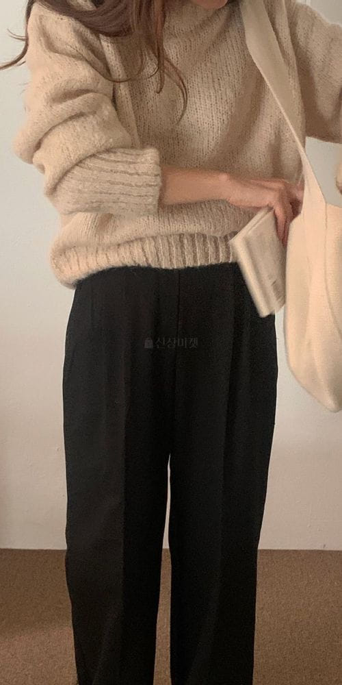COMEHERE - Korean Children Fashion - #Kfashion4kids - Creamy Knit Tee - 4
