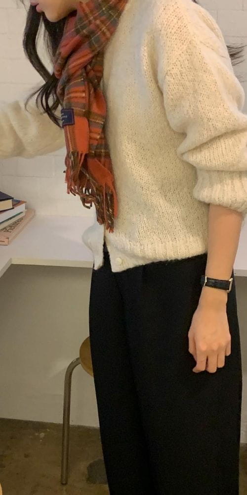 COMEHERE - Korean Children Fashion - #Kfashion4kids - Moz Alpaca Cardigan - 2