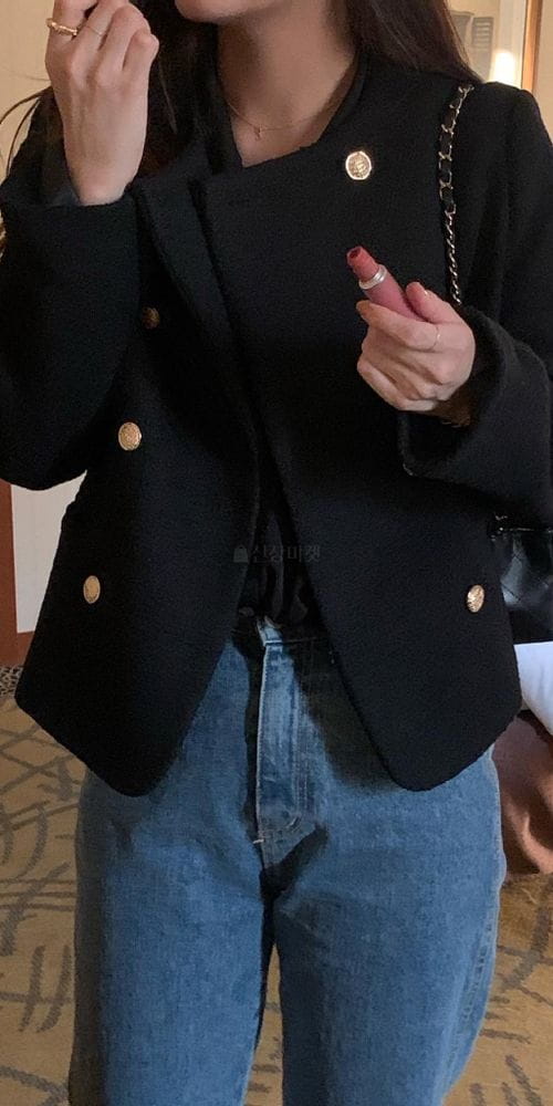 COMEHERE - Korean Children Fashion - #Kfashion4kids - Rosa Twid Jacket - 2