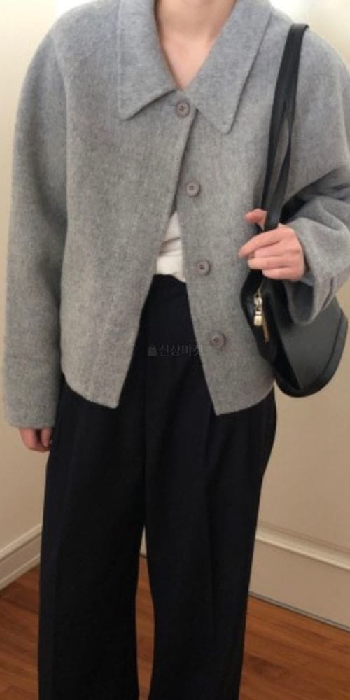 COMEHERE - Korean Children Fashion - #Kfashion4kids - Short Hand Made Jacket - 5