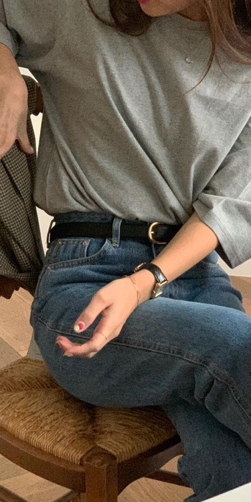 COMEHERE - Korean Children Fashion - #Kfashion4kids - Middle Slit Tee