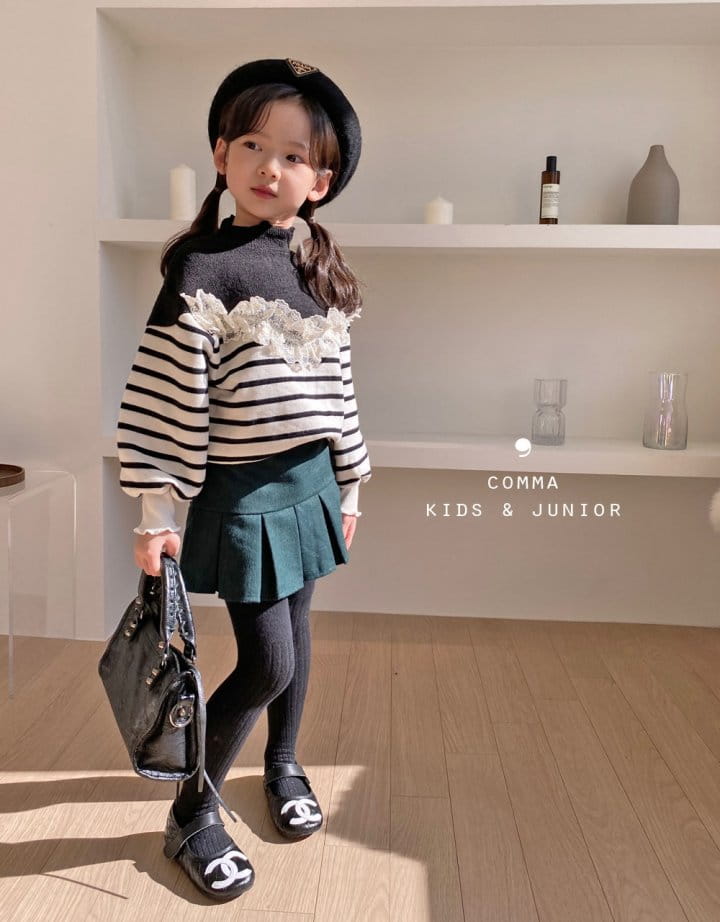COMMA - Korean Children Fashion - #Kfashion4kids - V Mis Sweatshirt