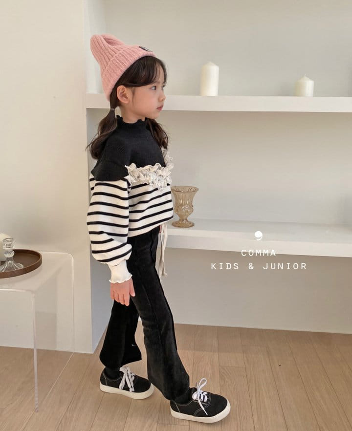 COMMA - Korean Children Fashion - #Kfashion4kids - V Mis Sweatshirt - 8