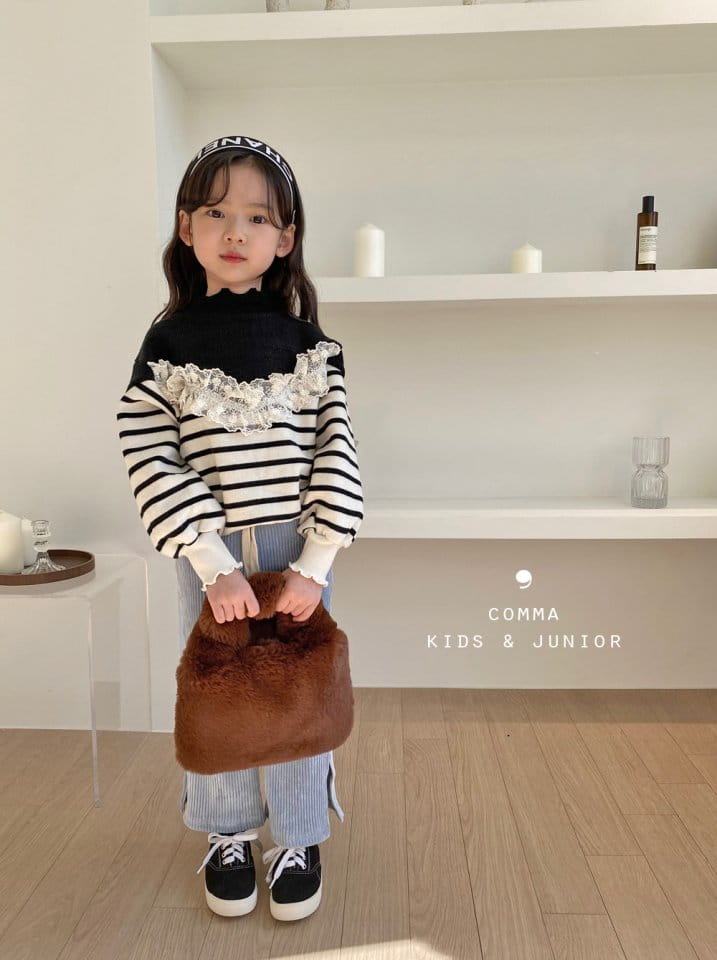 COMMA - Korean Children Fashion - #Kfashion4kids - V Mis Sweatshirt - 9