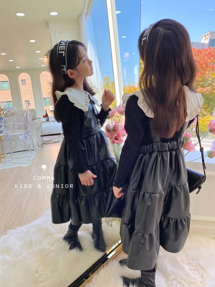 COMMA - Korean Children Fashion - #Kfashion4kids - Winter Collar Puff Tee - 8