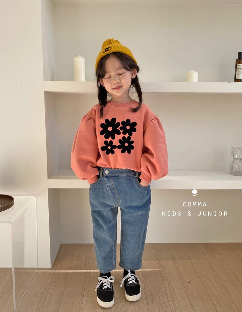 COMMA - Korean Children Fashion - #Kfashion4kids - Edge Slash Jeans - 12