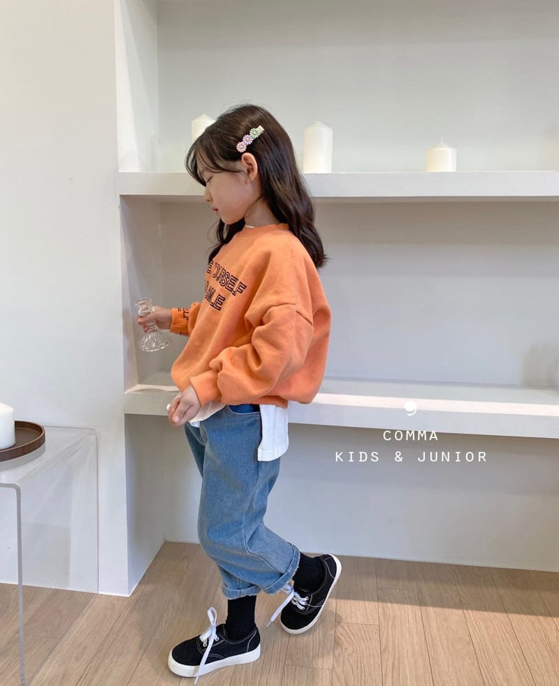 COMMA - Korean Children Fashion - #Kfashion4kids - Edge Slash Jeans - 9