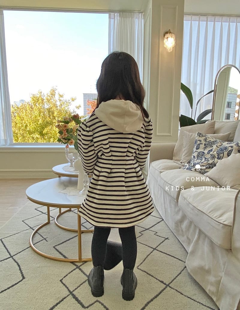 COMMA - Korean Children Fashion - #Kfashion4kids - Stripes Goody One-piece - 7