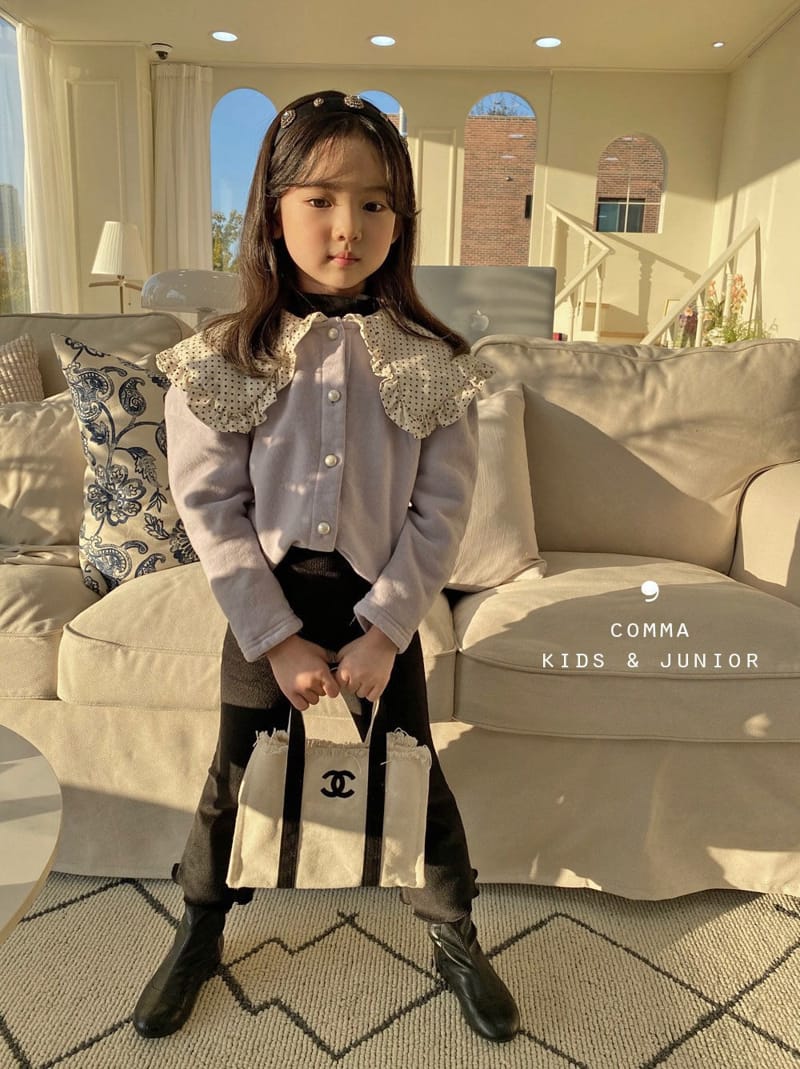 COMMA - Korean Children Fashion - #Kfashion4kids - Collar Cardigan - 10