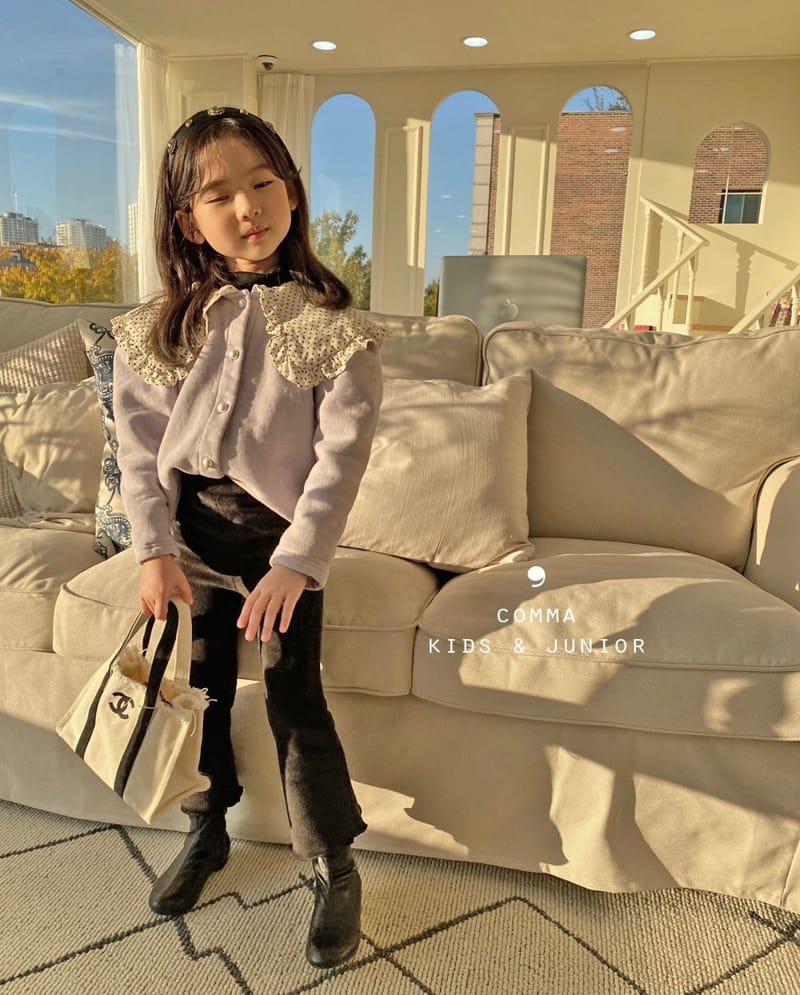 COMMA - Korean Children Fashion - #Kfashion4kids - Collar Cardigan - 11