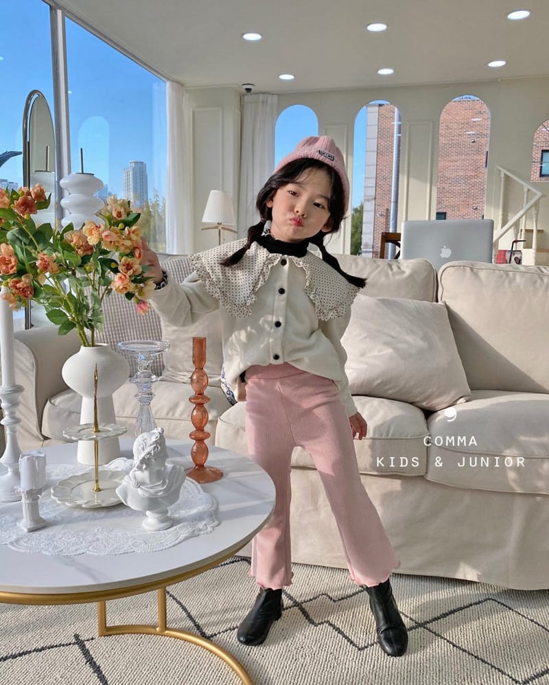 COMMA - Korean Children Fashion - #Kfashion4kids - Collar Cardigan - 2