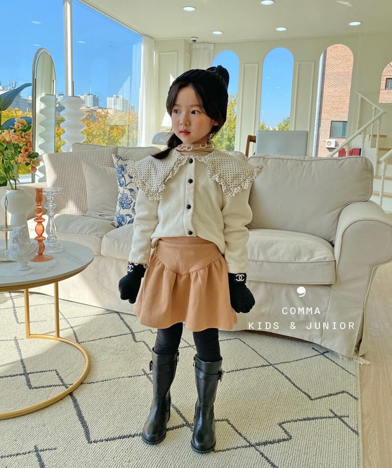 COMMA - Korean Children Fashion - #Kfashion4kids - Collar Cardigan - 5