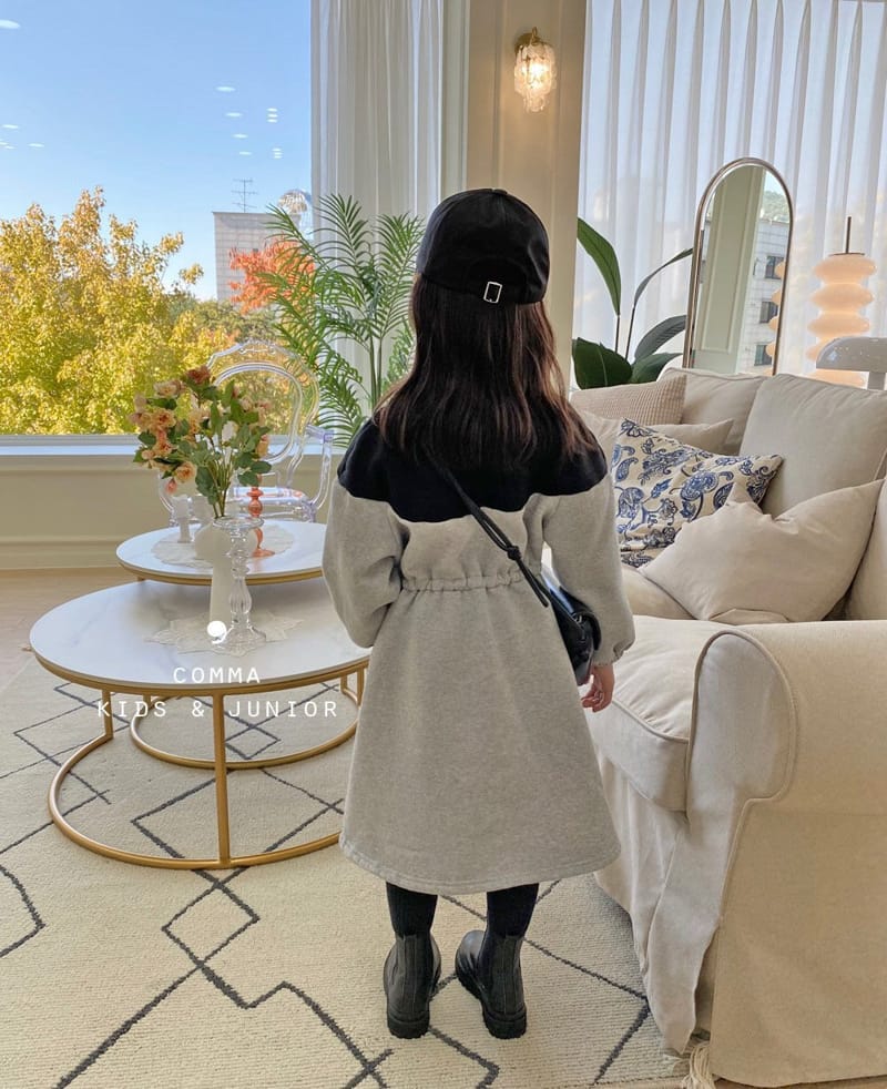 COMMA - Korean Children Fashion - #Kfashion4kids - Zip-up One-piece - 2