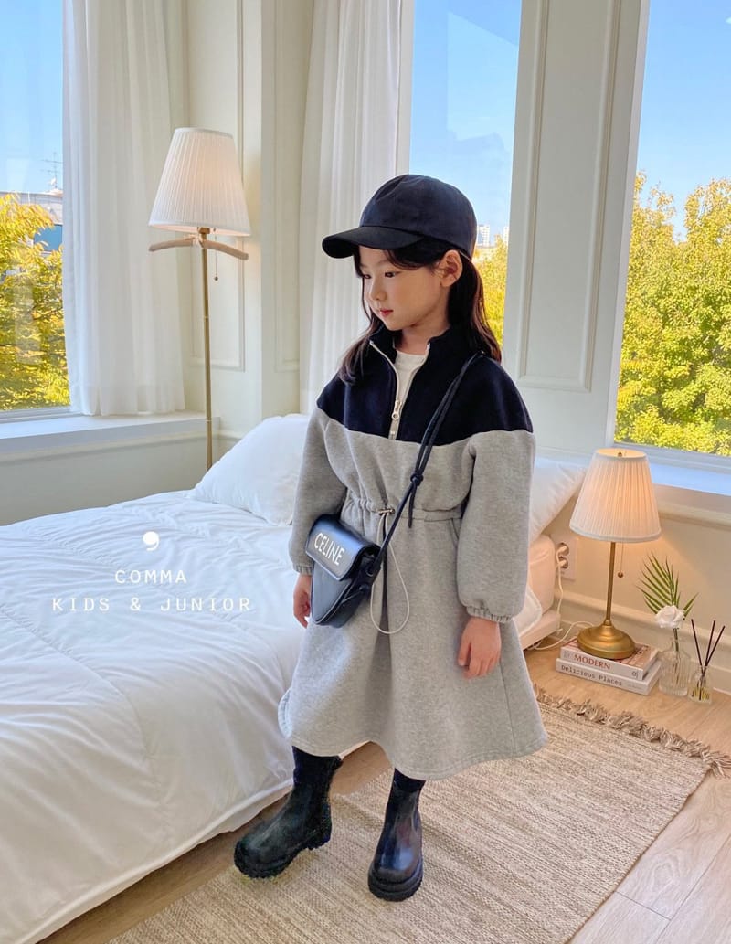 COMMA - Korean Children Fashion - #Kfashion4kids - Zip-up One-piece - 5