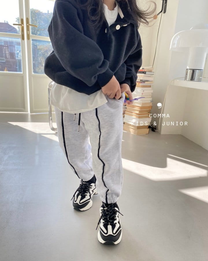 COMMA - Korean Children Fashion - #Kfashion4kids - Piping Jogger - 11