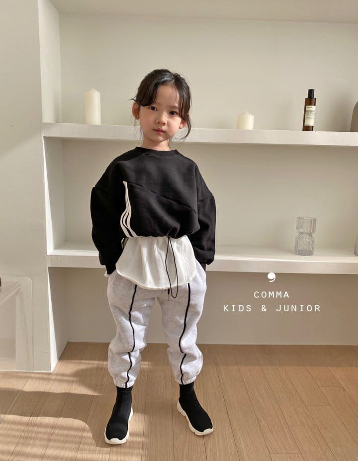 COMMA - Korean Children Fashion - #Kfashion4kids - Piping Jogger - 12