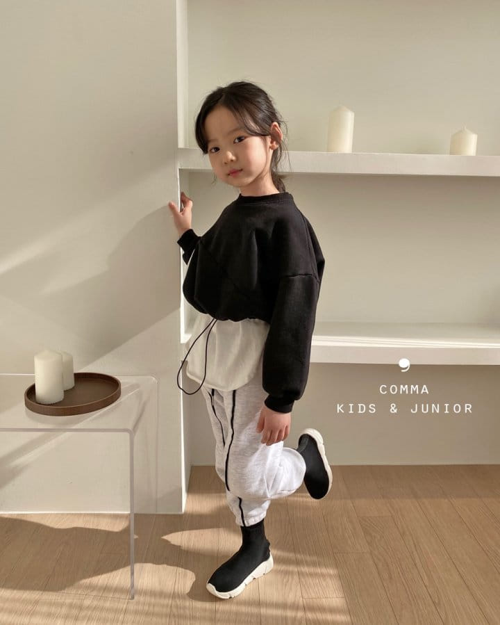 COMMA - Korean Children Fashion - #Kfashion4kids - Piping Jogger - 2