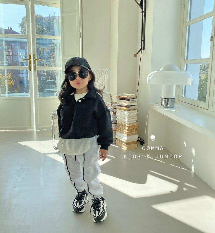 COMMA - Korean Children Fashion - #Kfashion4kids - Piping Jogger - 6
