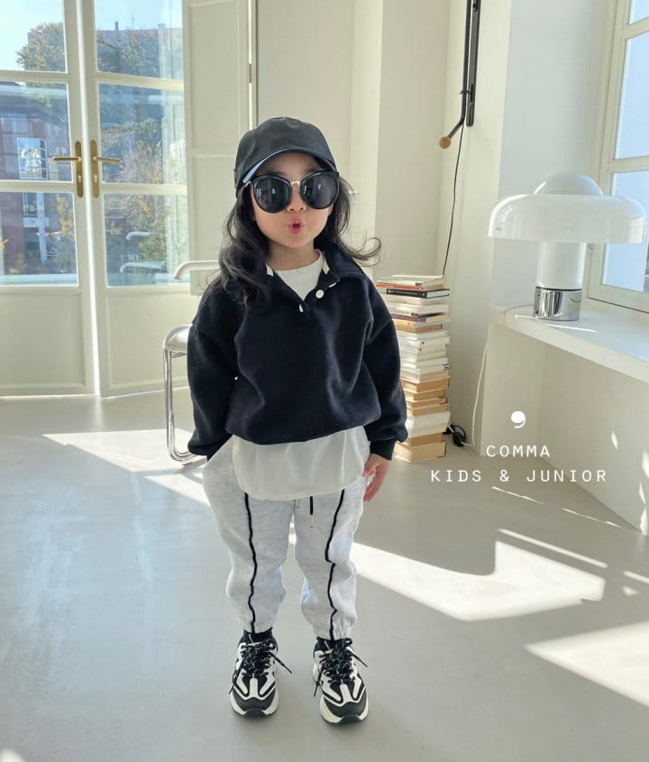 COMMA - Korean Children Fashion - #Kfashion4kids - Piping Jogger - 8