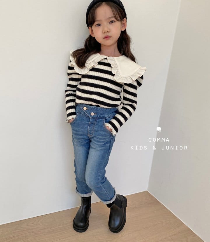 COMMA - Korean Children Fashion - #Kfashion4kids - Two Button Jeans - 11