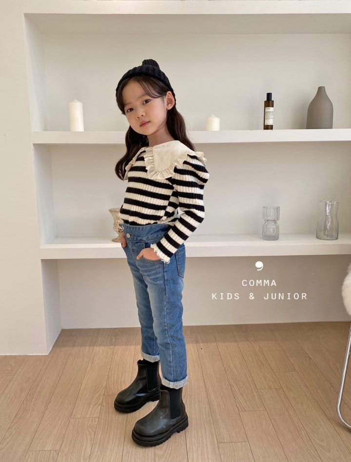 COMMA - Korean Children Fashion - #Kfashion4kids - Two Button Jeans - 12