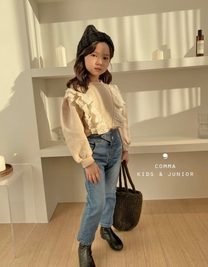 COMMA - Korean Children Fashion - #Kfashion4kids - Two Button Jeans - 4