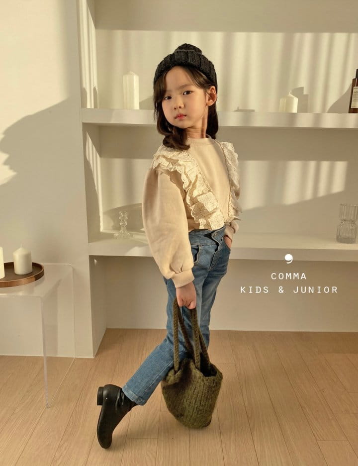 COMMA - Korean Children Fashion - #Kfashion4kids - Two Button Jeans - 7