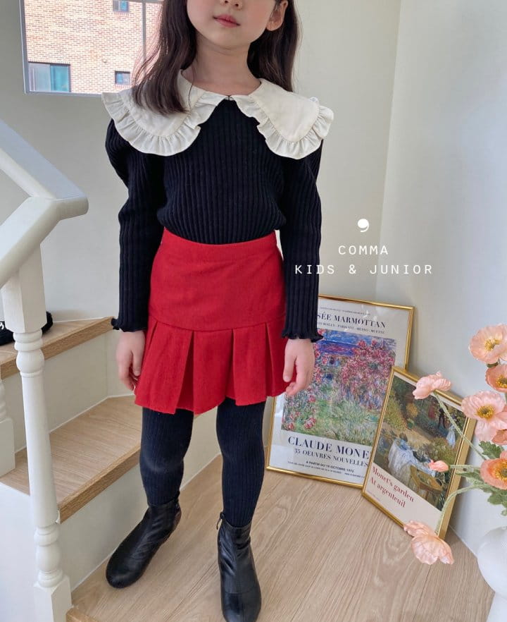 COMMA - Korean Children Fashion - #Kfashion4kids - Mini Wrinkle Skirt