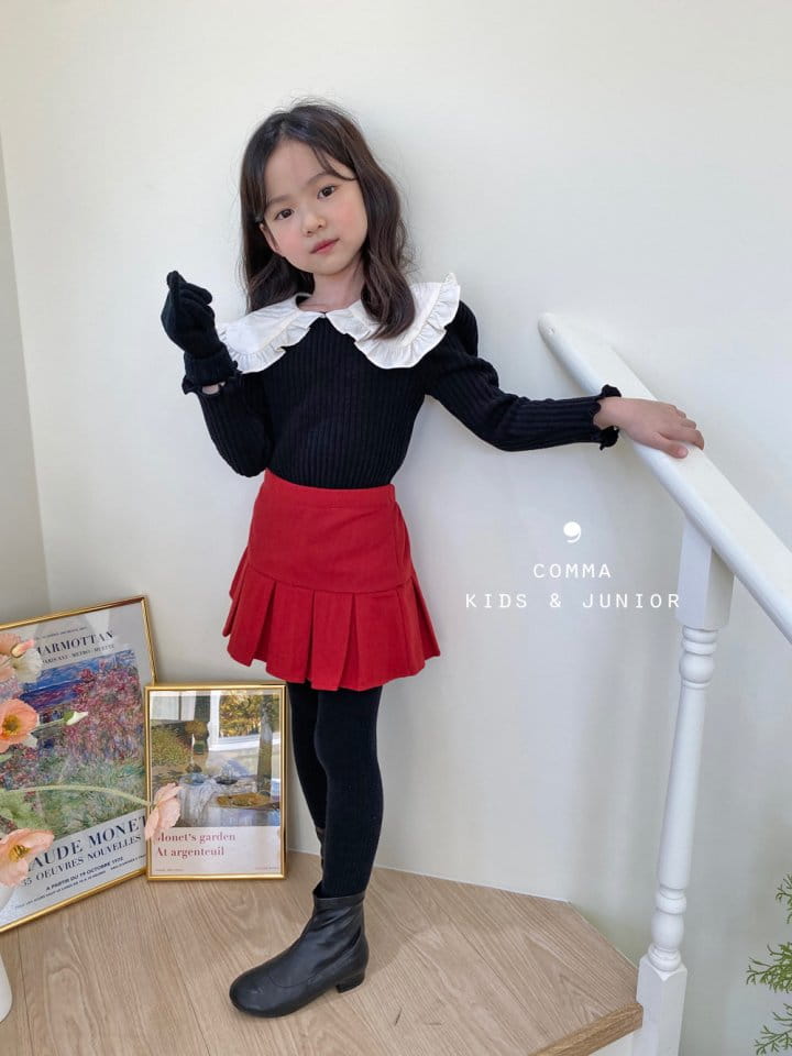 COMMA - Korean Children Fashion - #Kfashion4kids - Mini Wrinkle Skirt - 2
