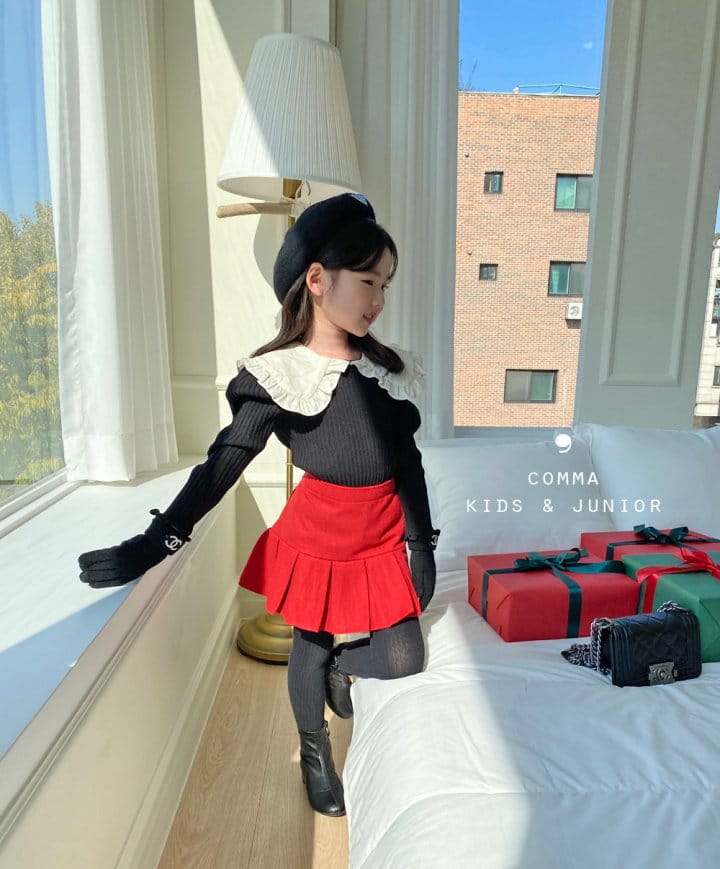 COMMA - Korean Children Fashion - #Kfashion4kids - Mini Wrinkle Skirt - 3