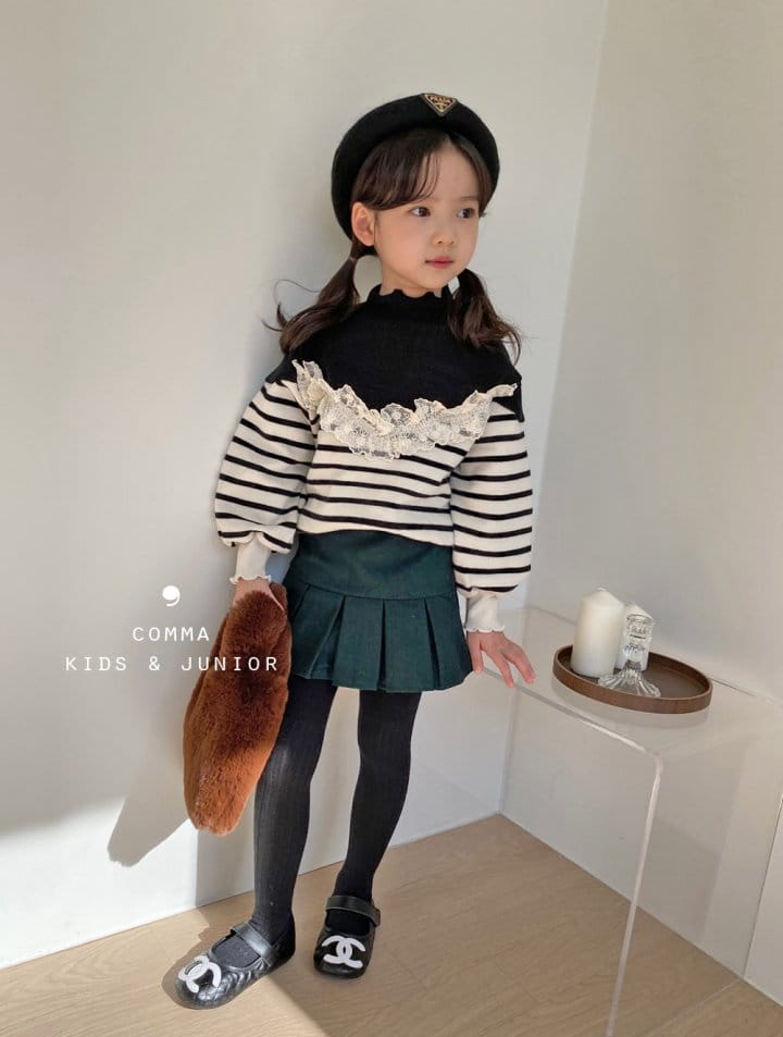 COMMA - Korean Children Fashion - #Kfashion4kids - Mini Wrinkle Skirt - 8