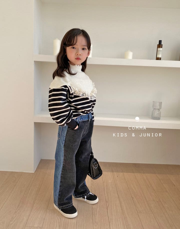 COMMA - Korean Children Fashion - #Kfashion4kids - Color Jeans - 10
