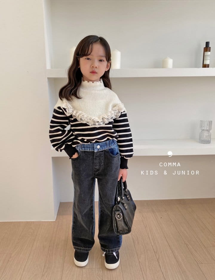 COMMA - Korean Children Fashion - #Kfashion4kids - Color Jeans - 11