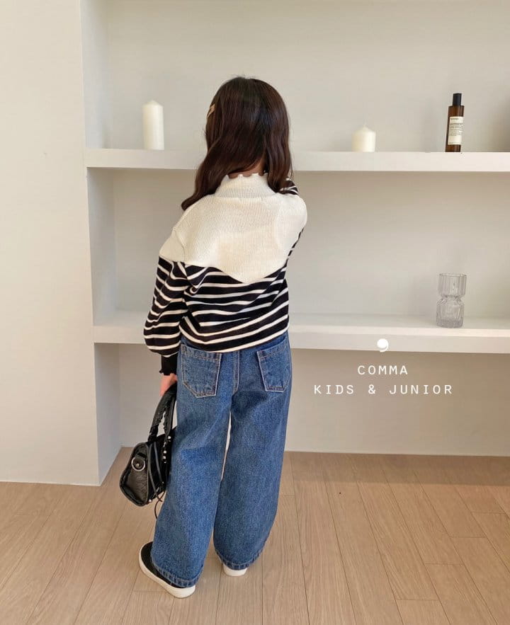 COMMA - Korean Children Fashion - #Kfashion4kids - Color Jeans - 12