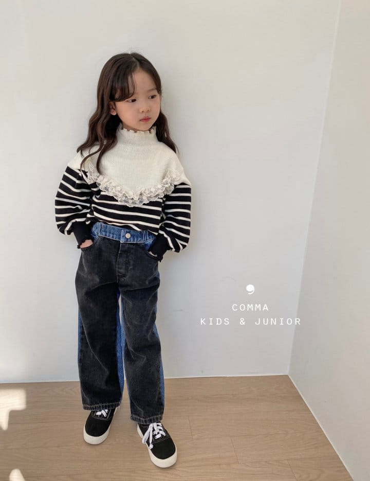 COMMA - Korean Children Fashion - #Kfashion4kids - Color Jeans - 8