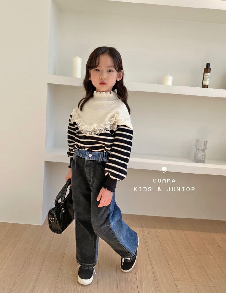 COMMA - Korean Children Fashion - #Kfashion4kids - Color Jeans - 9