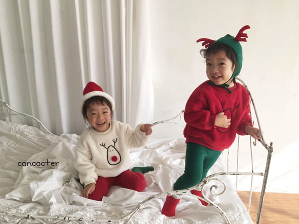 CONCOCTER - Korean Children Fashion - #Kfashion4kids - Rodolf Boa Sweatshirt