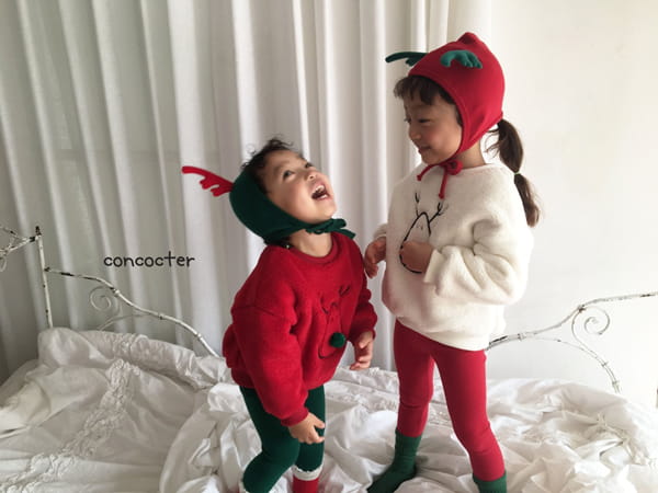 CONCOCTER - Korean Children Fashion - #Kfashion4kids - Rodolf Boa Sweatshirt - 3