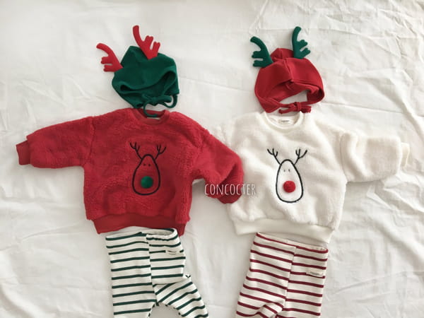 CONCOCTER - Korean Children Fashion - #Kfashion4kids - Rodolf Boa Sweatshirt - 8