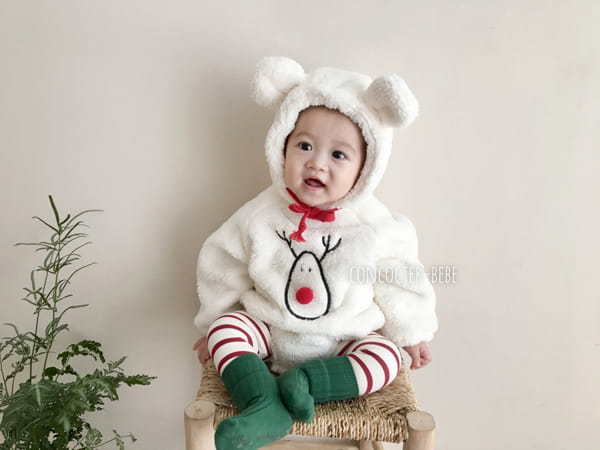 CONCOCTER - Korean Children Fashion - #Kfashion4kids - Bebe Rodolf Boa Bodysuit - 3