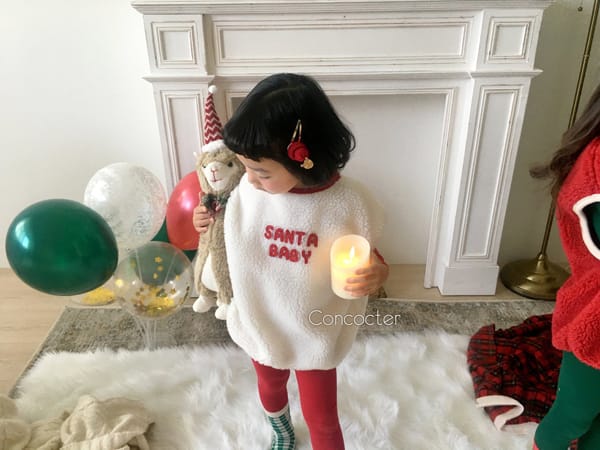 CONCOCTER - Korean Children Fashion - #Kfashion4kids - Santa Baby Dumble Vest - 8