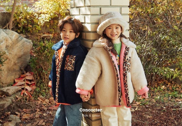 CONCOCTER - Korean Children Fashion - #Kfashion4kids - Leopard Dumble Jumper - 5