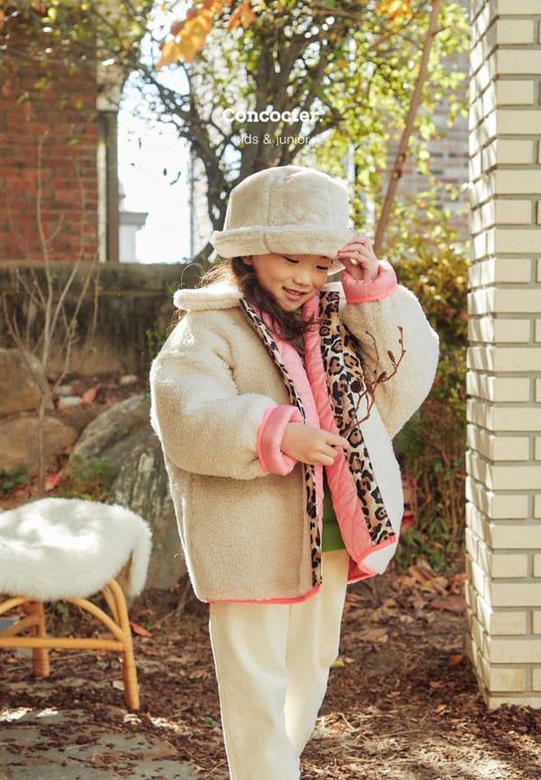 CONCOCTER - Korean Children Fashion - #Kfashion4kids - Leopard Dumble Jumper - 8