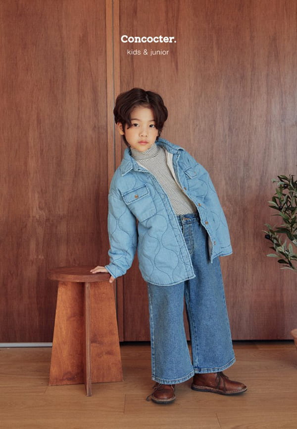 CONCOCTER - Korean Children Fashion - #Kfashion4kids - Fleece Wide Pants - 5