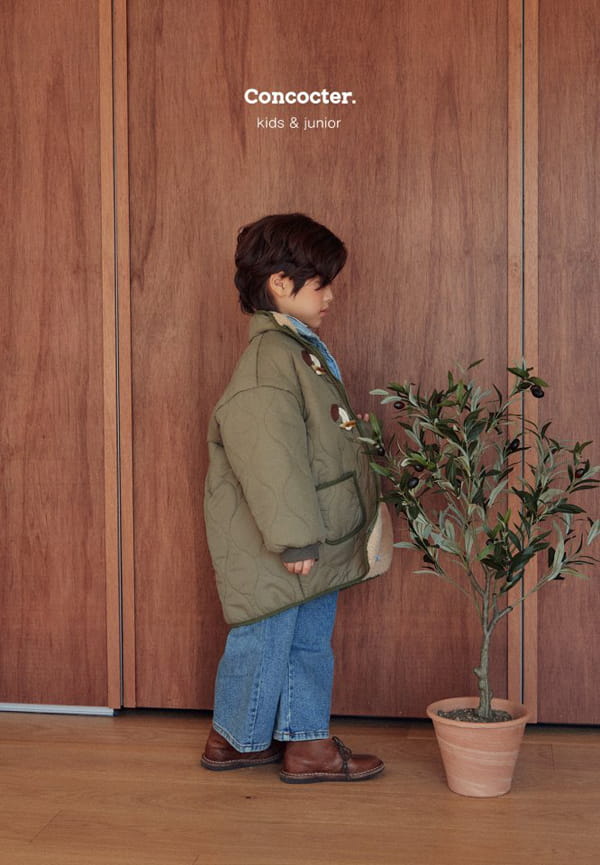 CONCOCTER - Korean Children Fashion - #Kfashion4kids - Fleece Wide Pants - 8