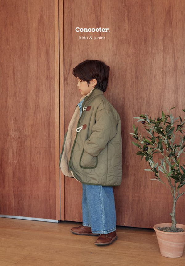 CONCOCTER - Korean Children Fashion - #Kfashion4kids - Fleece Wide Pants - 9