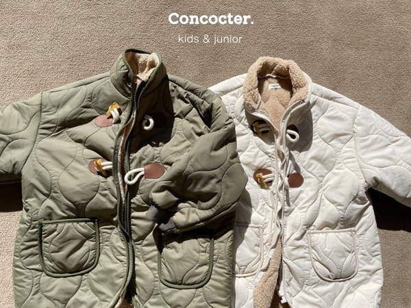 CONCOCTER - Korean Children Fashion - #Kfashion4kids - Dduckboki Quilting Jumper
